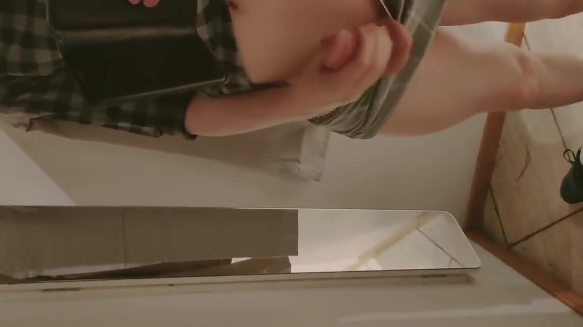 Cumshot In A Public Dressing Room