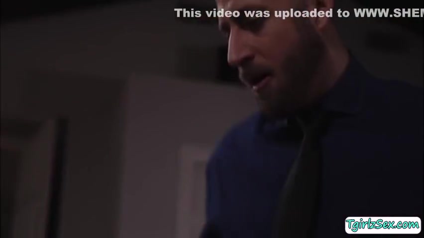 Busty Shemale Analed Her Boyfriend