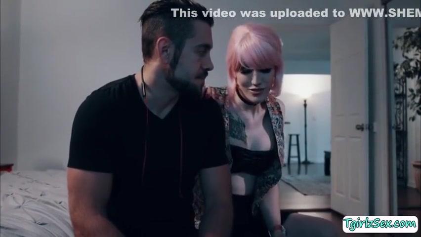 Busty Tgirl Butt Fucked By Her Stepbrother