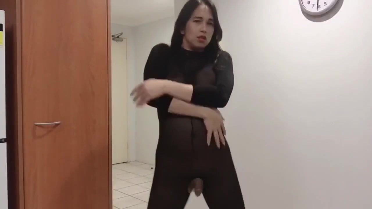 Asian Big Boobs Ladyboy Trans Anairb Hot Striptease