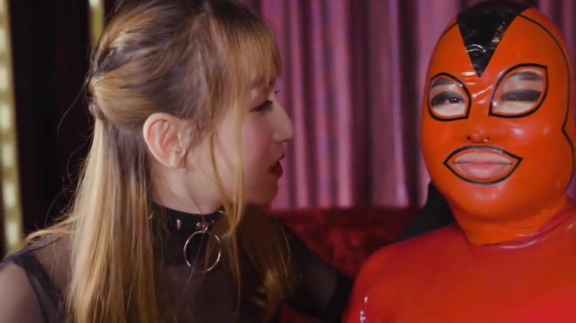 Latex Sissy In Chastity And Fucked By Mistress