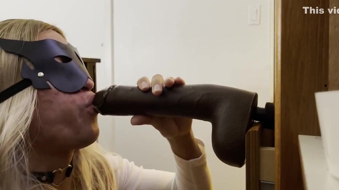 Sexy Sissy Sucks A Bbc Dildo