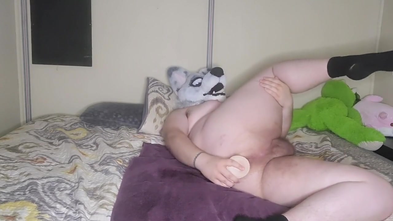 2 Orgasms With Big Dildo