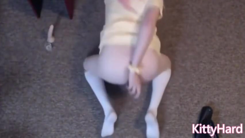 Summer teen 18+ Tranny Dildo Fuck