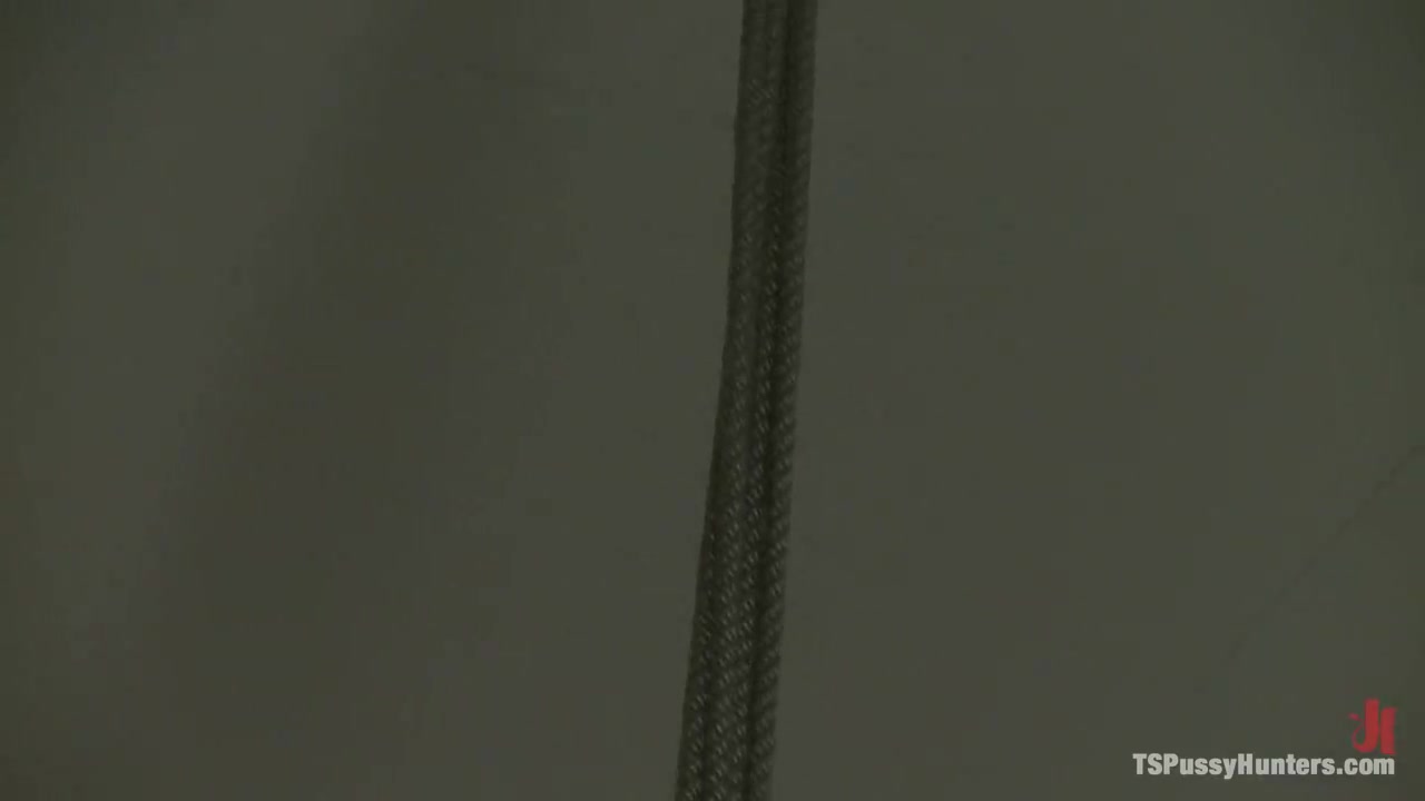 Tied Up Bonnie Made to Suck Ts Cock A Bondage Update