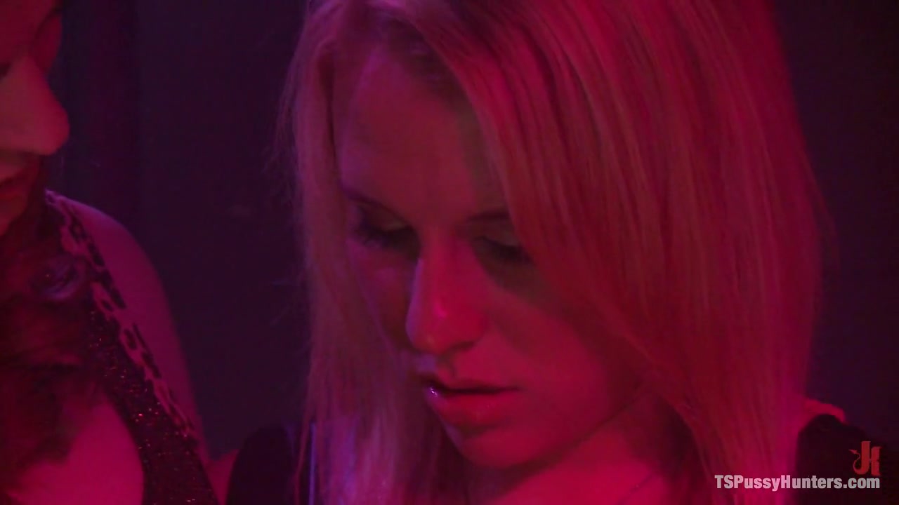 Clubbing It Her Cock throbs to the Music inside Her Dates Pussy