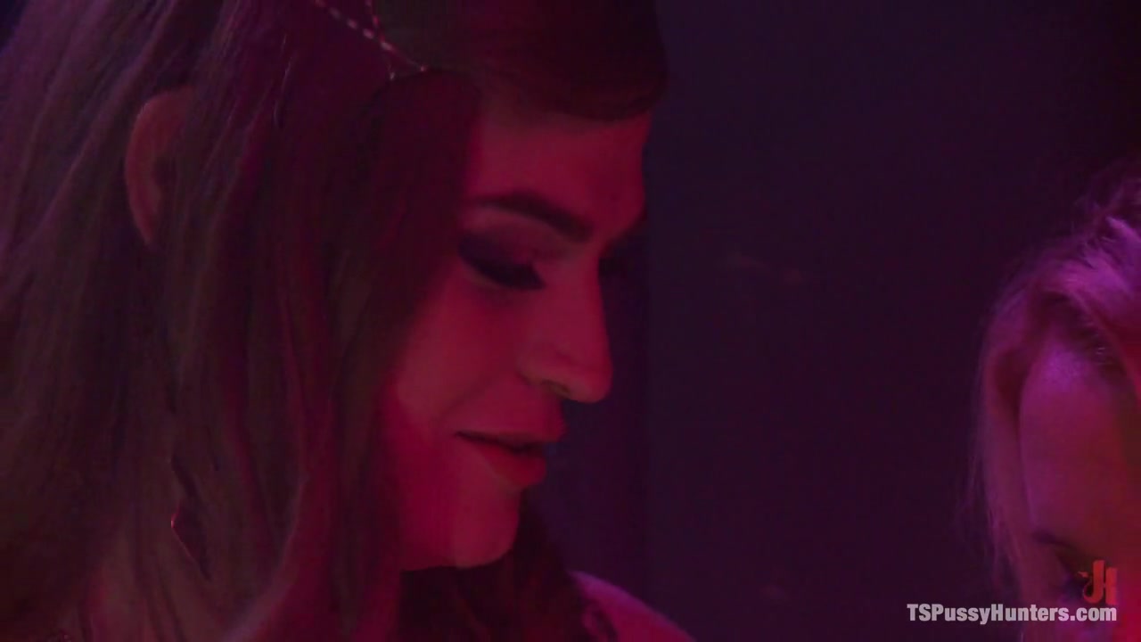 Clubbing It Her Cock throbs to the Music inside Her Dates Pussy