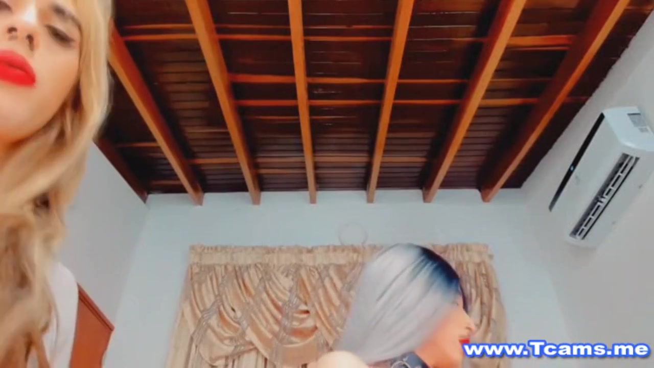 Shemale Sucks And Rides Her Friends Cock