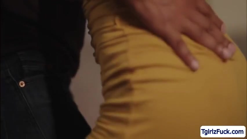 Ts Fucks Other Husband With A Hard Interracial Anal Sex With Rubi Maxim