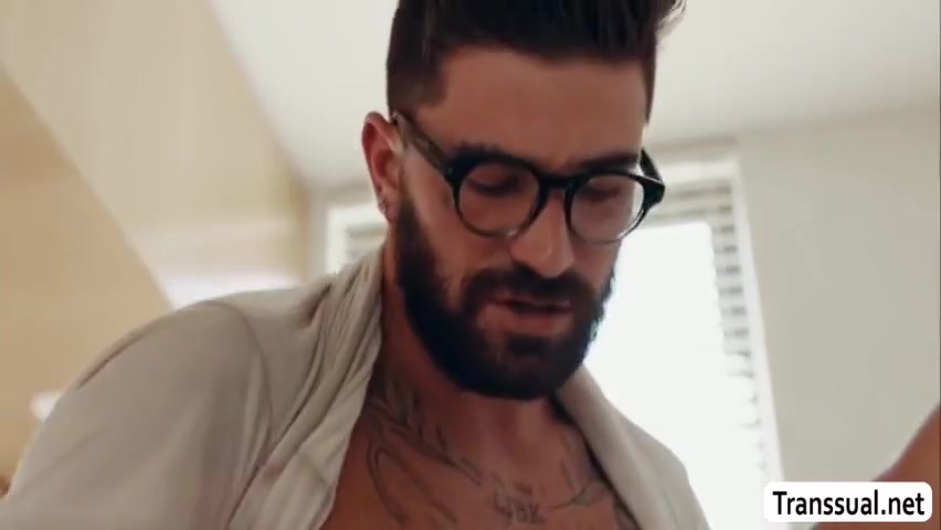 Sofia Sanders - Horny Latina Shemale Gets Analed By Her Stepsons Big Cock