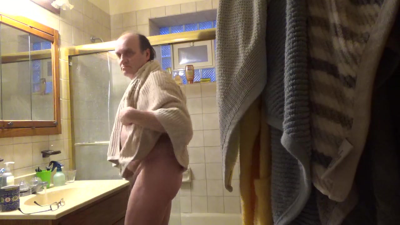 In the bathroom. Ladyboy Sergei. 2022-01-22