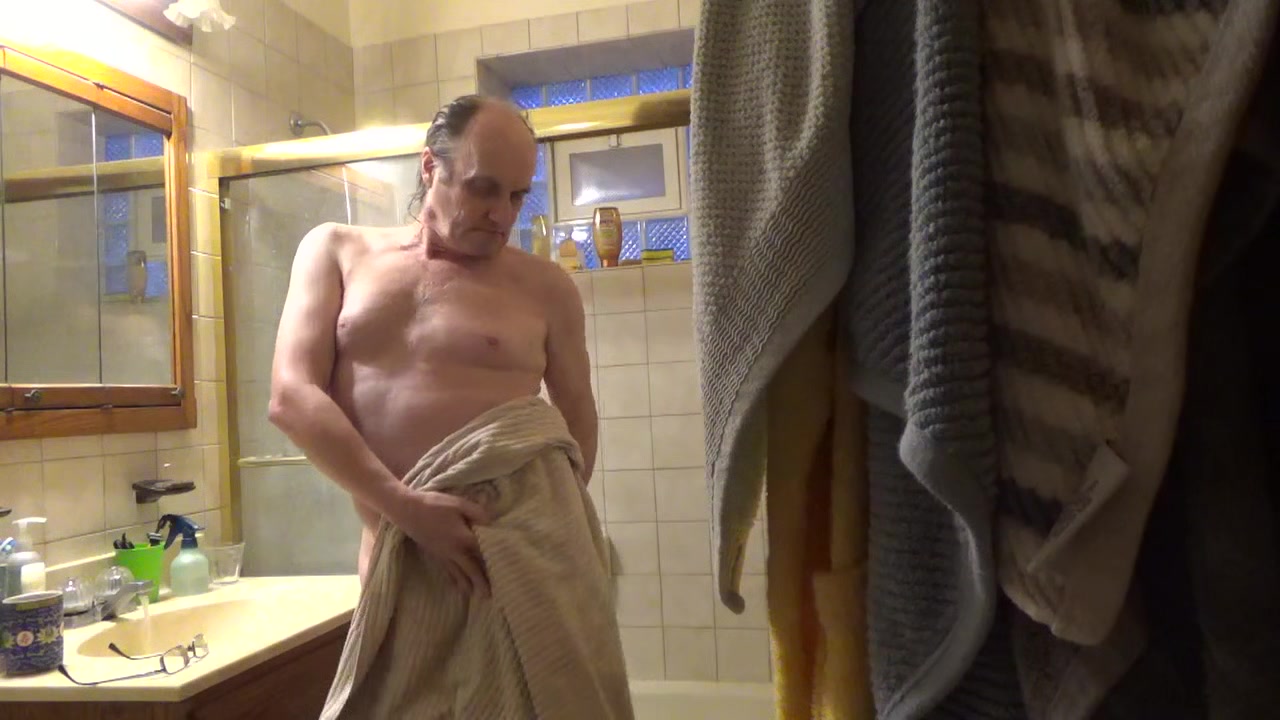 In the bathroom. Ladyboy Sergei. 2022-01-22
