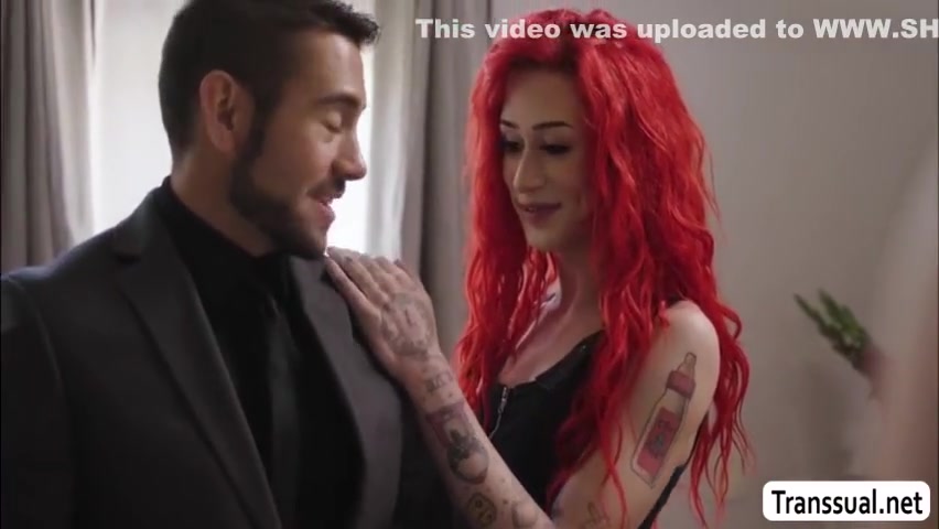 Jenna Gargles - Hot Shemale And Her Girlfriend Fucked By Real Estate Agent