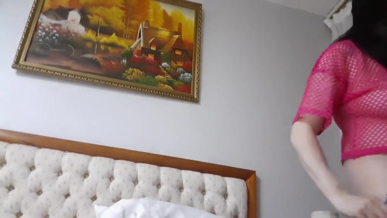 Horny Trans Ftm Fucks Wet Pussy And