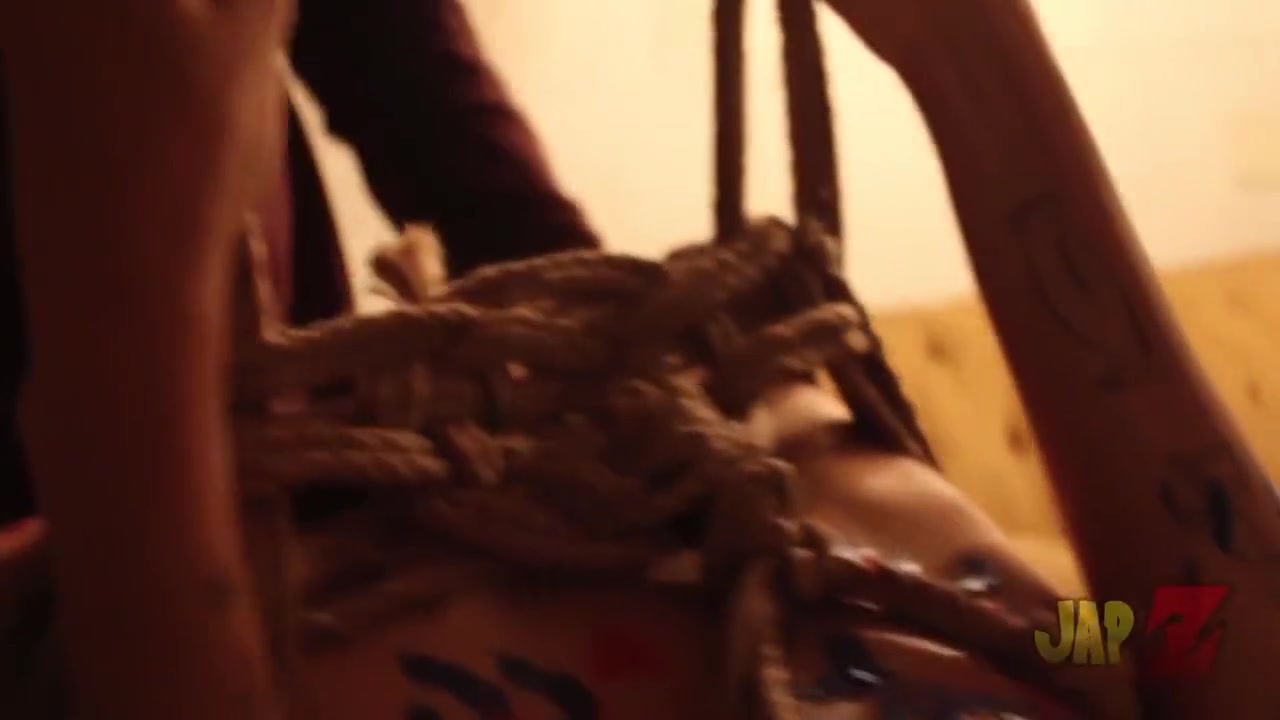 Shibari Bondage And Waxplay. Black Amy And Roger Barbudo 5 Min
