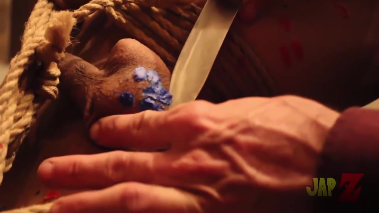 Shibari Bondage And Waxplay. Black Amy And Roger Barbudo 5 Min
