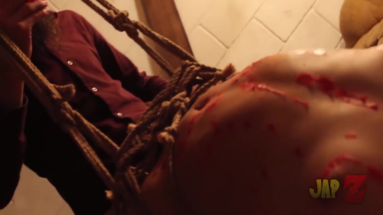 Shibari Bondage And Waxplay. Black Amy And Roger Barbudo 5 Min