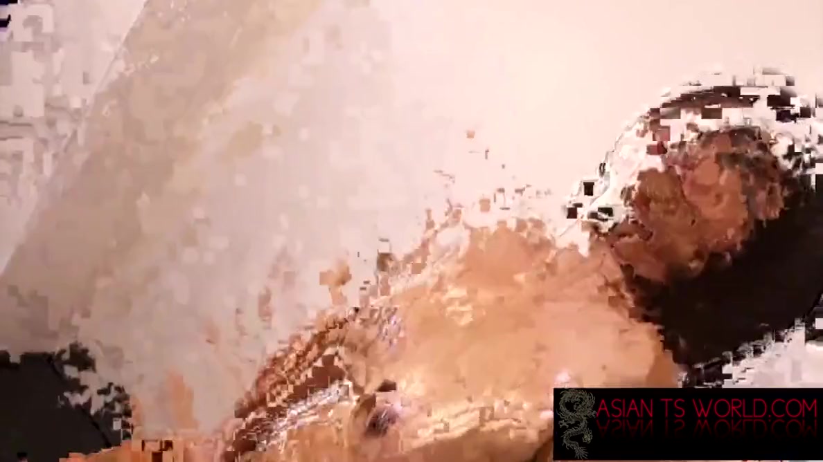 Asian Babe Plays With Icecream