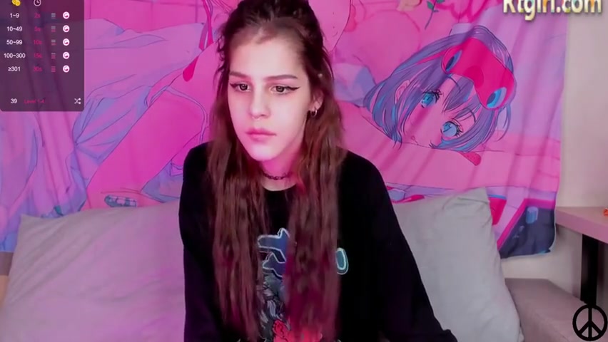 Petite teen 18+ Russian Trans Princess With Sexy Feet Legs Masturbates On Webcam