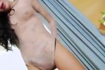 Sexy shemale uncut