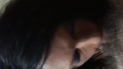 Pov party girl sucks cock