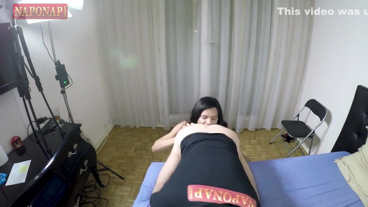 Brunette Tranny Camila Ariel Drills His Ass Hard And Long