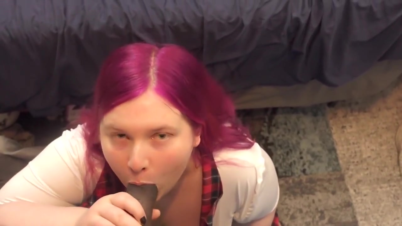 Chubby Bbw Pinky Sucks Bbc And Gets Creampie In Big Ass Pov