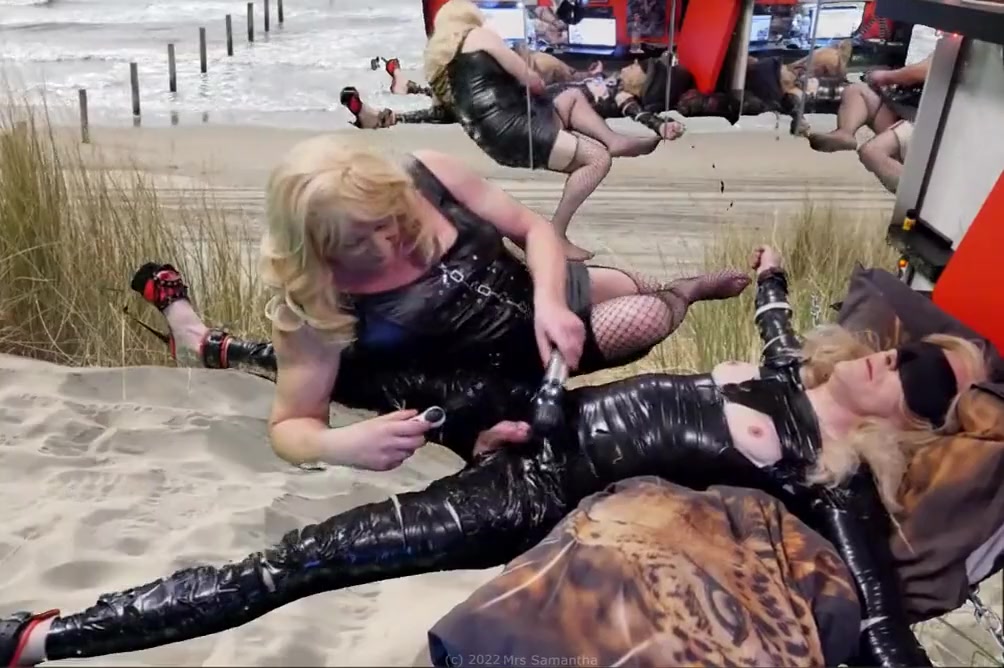 Marina Teases Her Samantha - Lina Paige