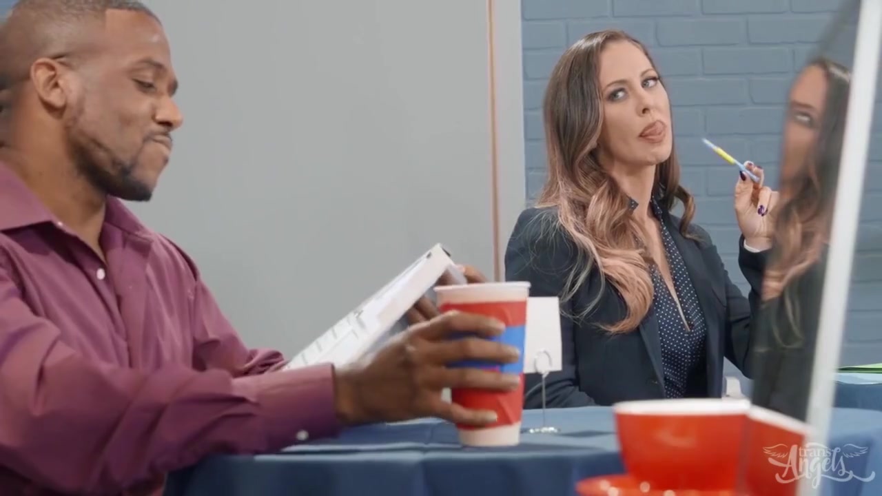 Creamed At The Coffee Shop With Brook S, Cherie Deville And Aspen Brooks