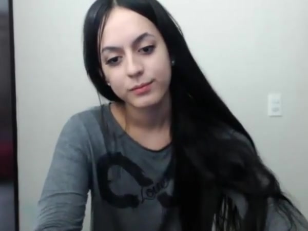 Hot junior shemale showing off herself