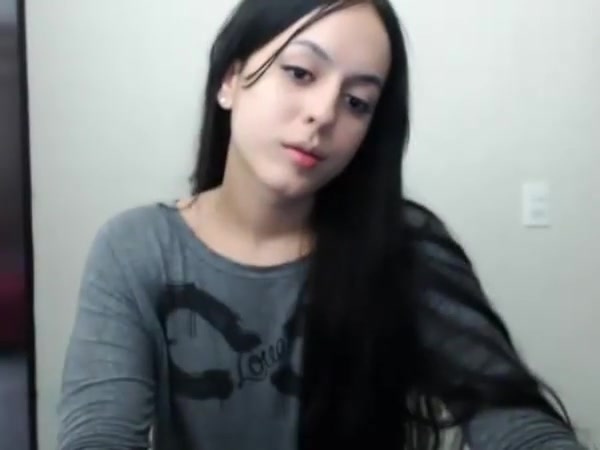 Hot junior shemale showing off herself