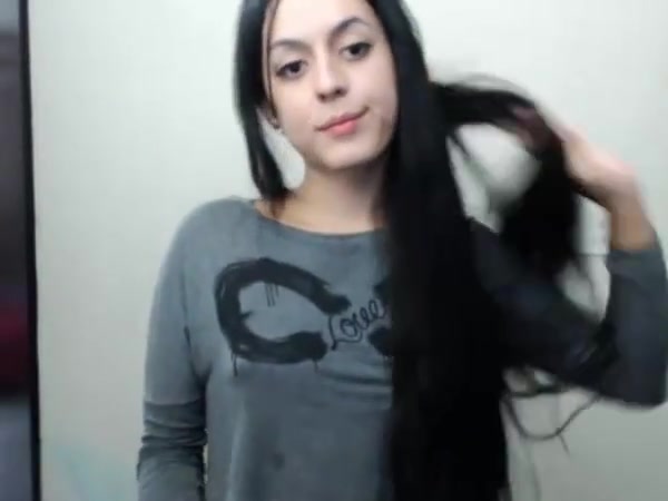 Hot junior shemale showing off herself