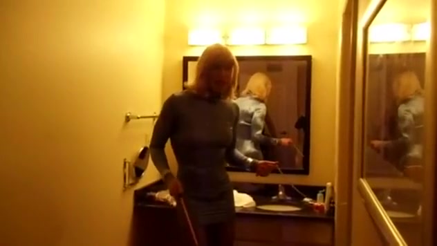 Incredible amateur shemale video with Stockings, Amateur scenes