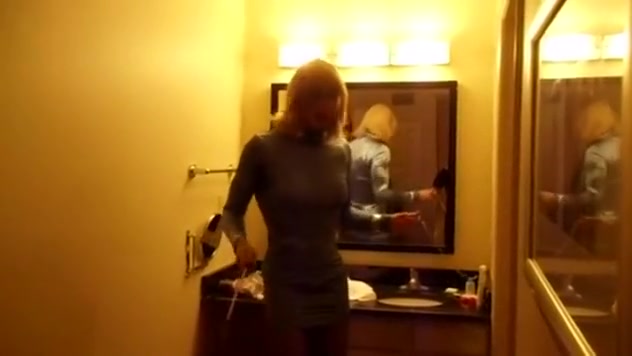 Incredible amateur shemale video with Stockings, Amateur scenes