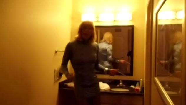 Incredible amateur shemale video with Stockings, Amateur scenes