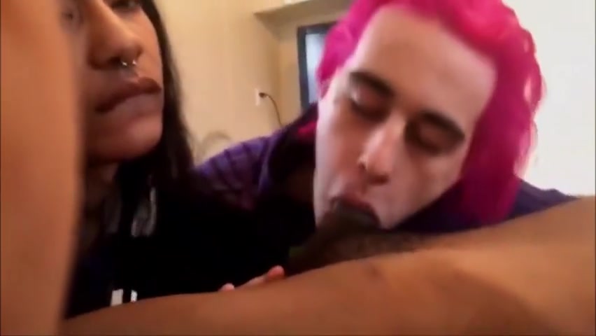 Black Dude Eating Two Yummy Asses