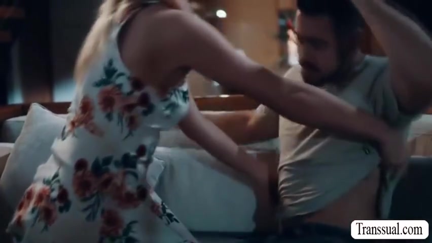 Ts Stepmother Lets Her Handsome Stepson Bareback Her Wet Ass - Jamie French