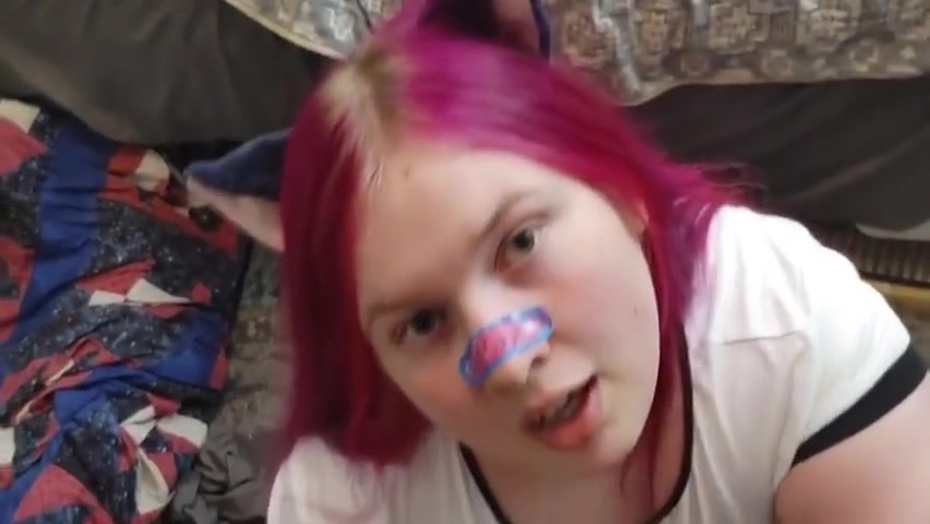 Hot Catgirl Big Tgirl Gets Cumshot From Blackcock Trans