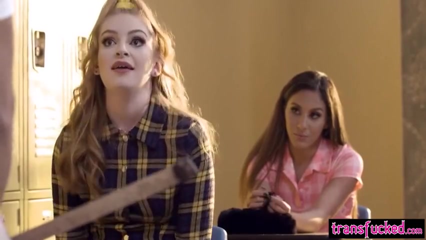 Jessy Dubai In Kinky Big Booty Tranny Teacher Rewarded By Slutty teen 18+ students 18+