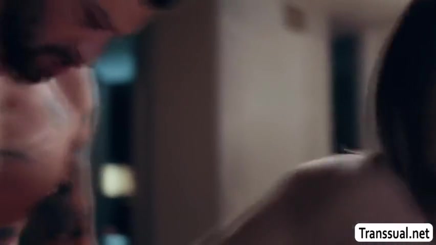 Slutty Shemale Lets Stepbro Bareback Her Ass To Keep Silent