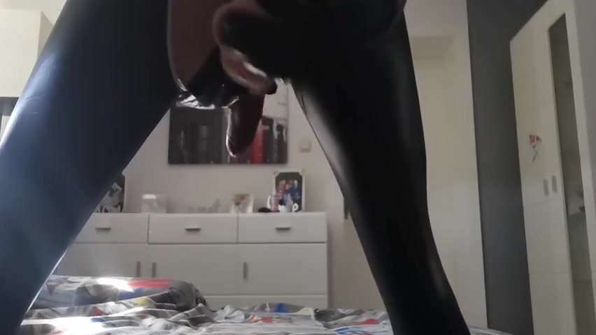 Crossdresser Cumshot