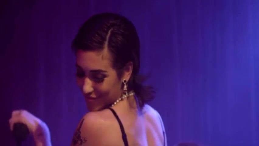 Sexy Ts Fucks Her Friend On The Stage After Her Performance - Ariel Demure