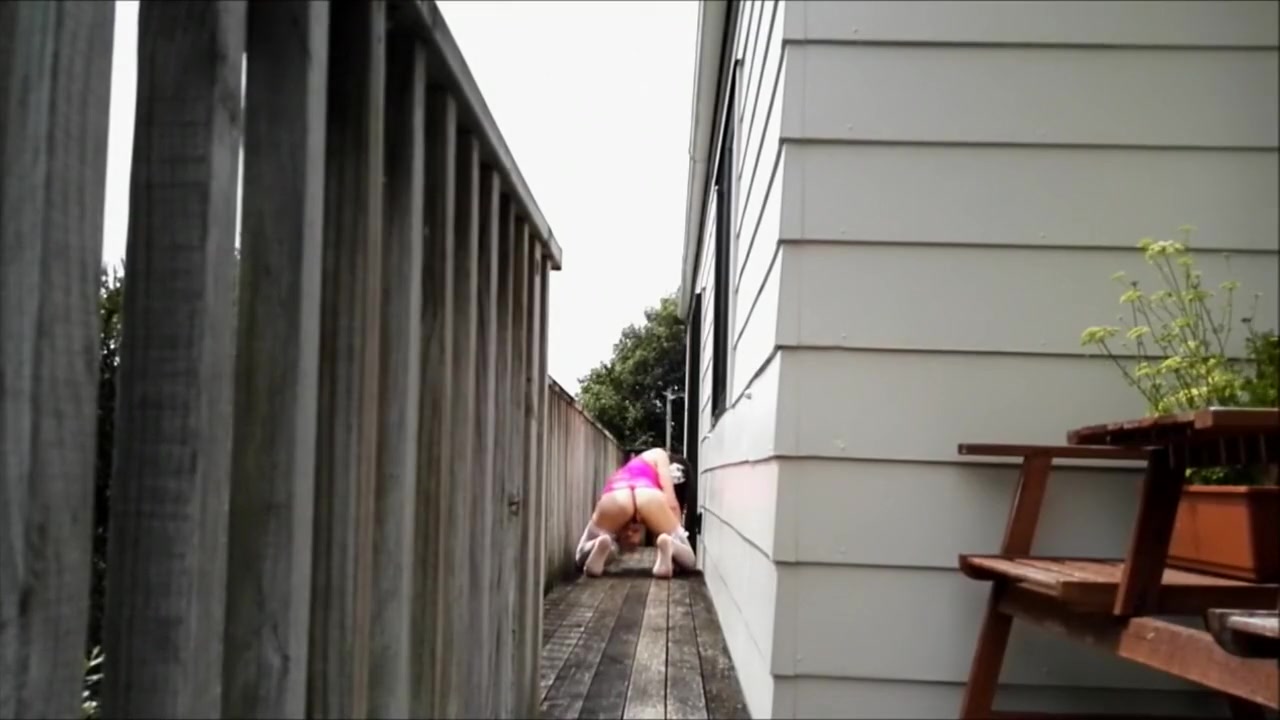 Super skinny slut CD in pink and white