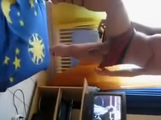 Hung cock shemale on skirt