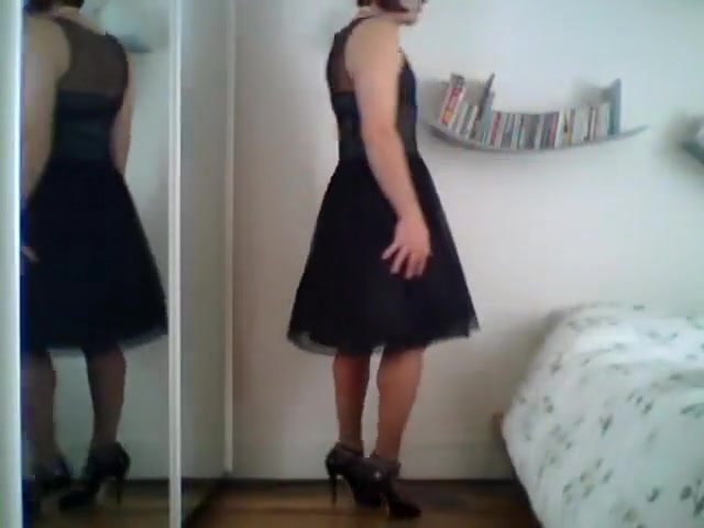 Hottest amateur shemale video with Solo, Stockings scenes
