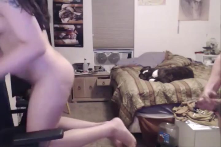 Brunette Ts Fucked Deep In Her Yummy Butthole