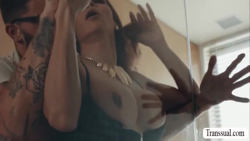 Horny Trans Babe Gets Her Ass Fucked By Pervert Stepson - Sofia Sanders