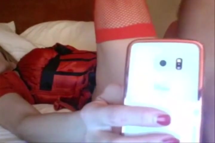 Shemale In Fishnets Fucked In The Ass