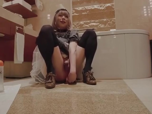 Sexy Nip Cd Using Big Dildo Harukanother