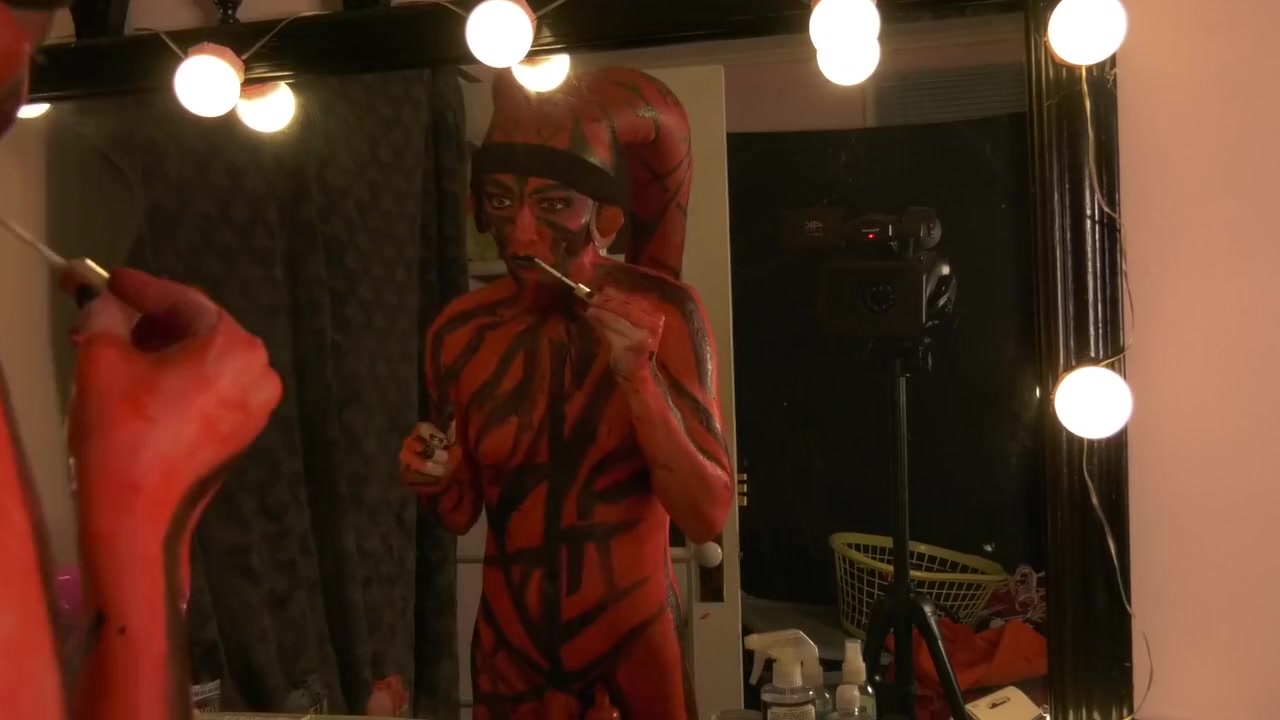 Star Wars Parody - Behind The Scenes Darth Talon Cosplay Time-lapse